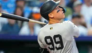 Aaron Judge approaches historic milestone shared by Yankees legends Babe Ruth and Joe DiMaggio