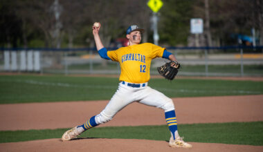 Four Baseball Vikings on Packerland First Team