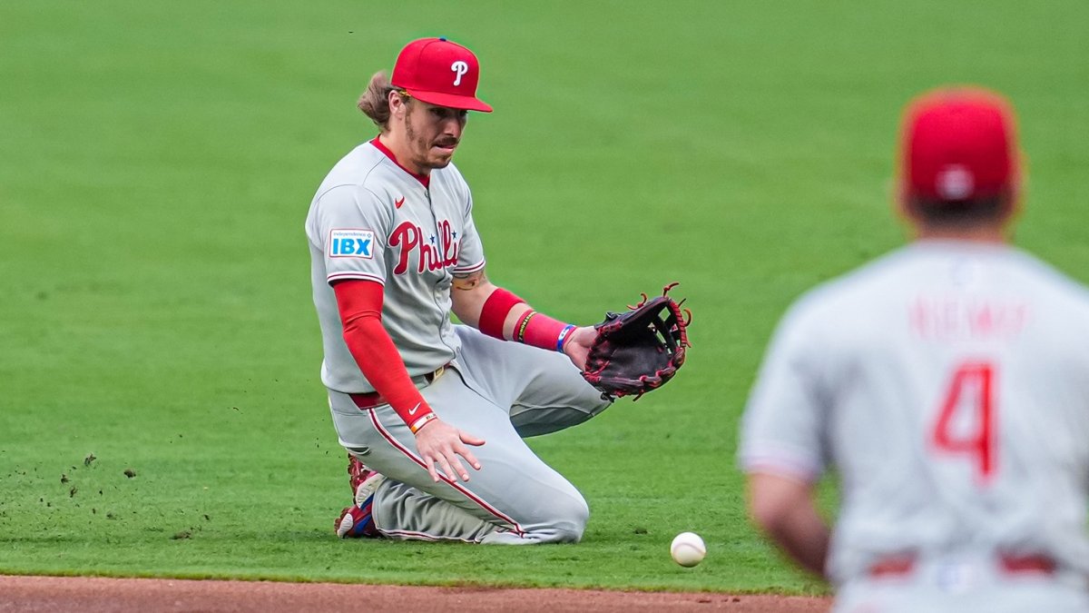 Phillies’ bats quiet, Spencer Schwellenbach dominant as Braves even series – NBC Sports Philadelphia