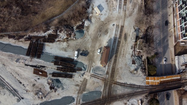 A section of The 78 development on Feb. 7, 2024...