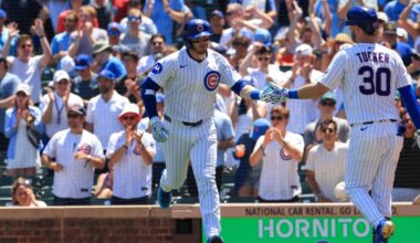 Chicago Cubs outslug Seattle Mariners 10-7 on steamy, windy day