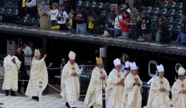 It was a joy to celebrate Pope Leo XIV at White Sox park
