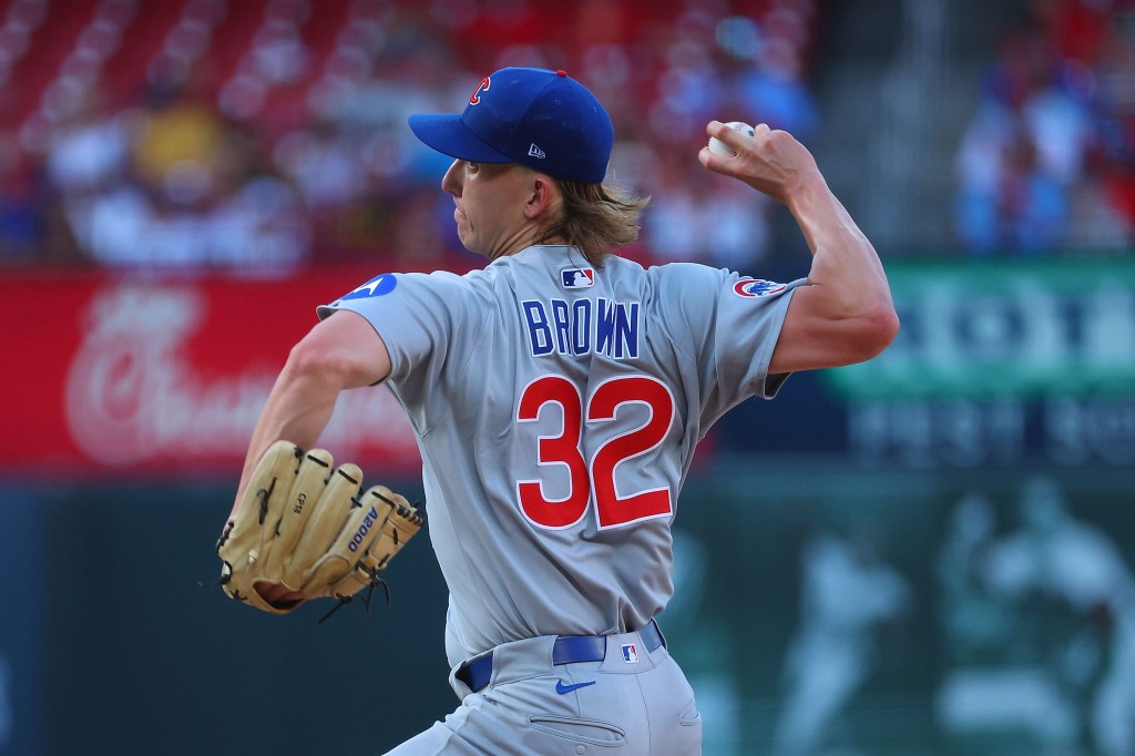 Chicago Cubs option right-hander Ben Brown to Triple-A Iowa