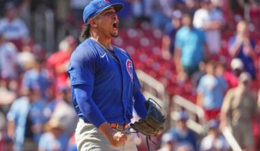 Chicago Cubs reliever honoring Luis Guevara