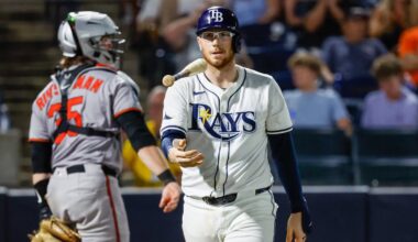 The game was dreary, the heat was brutal and the Rays’ good vibes ended