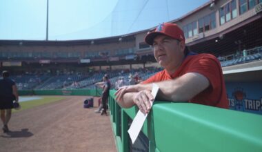 Mike Calitri balances roles as Phillies bench coach and dad