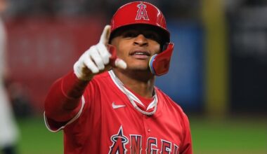 Christian Moore Stands Tall As Benches Clear, Proceeds to Belt First Career Home Run