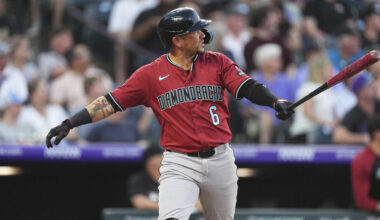Arizona Diamondbacks' Ildemaro Vargas...