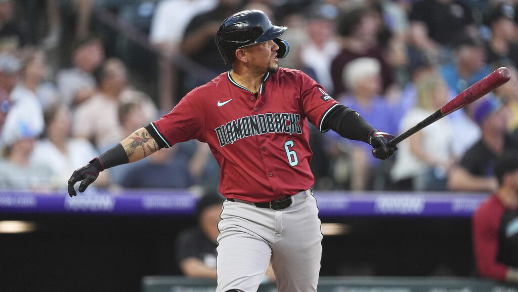 Arizona Diamondbacks' Ildemaro Vargas...