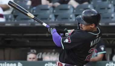 Arizona Diamondbacks' Josh Naylor...