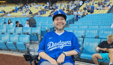 Dodgers honor, gift wheelchair to high school coach battling ALS – NBC Los Angeles