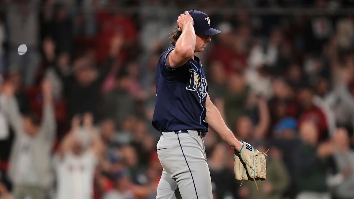 Rays have a quiet night at the plate in loss to Red Sox
