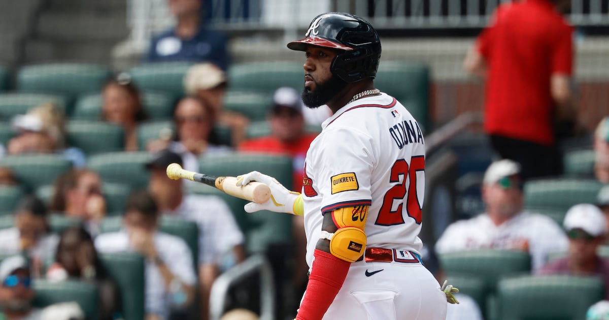 Braves’ lack of offensive depth shows in loss to Phillies