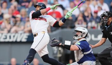 Carlos Santana is a walking, talking statistical wonder: Guardians breakfast today