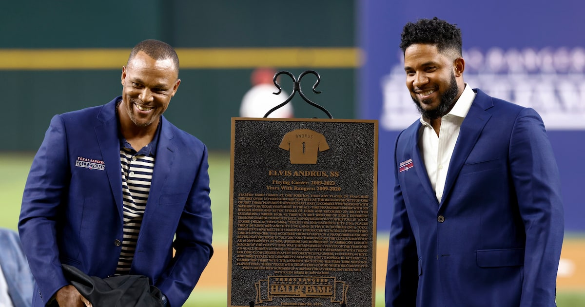 Elvis Andrus’ welcome to Rangers Hall of Fame fitting for one of franchise’s most beloved