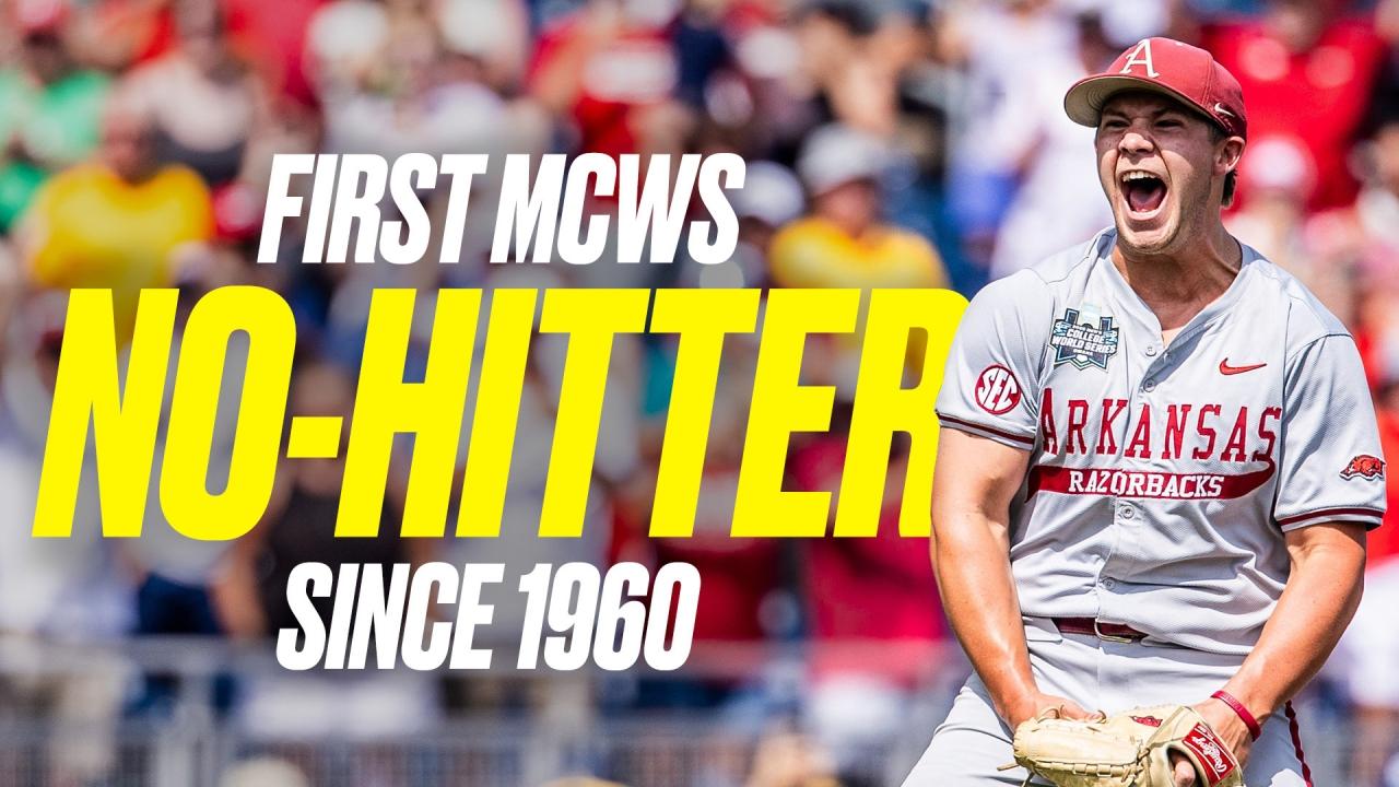 ALL 27 OUTS from Gage Wood's no-hitter in the Men's College World Series