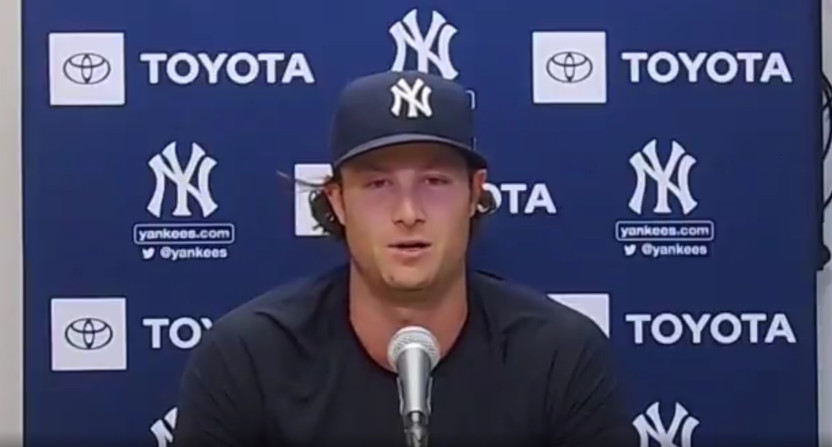 Gerrit Cole on SpiderTack.