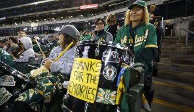 Athletics drop ‘Oakland’ from their name ahead of West Sacramento move