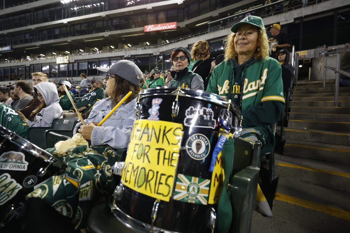 Athletics drop ‘Oakland’ from their name ahead of West Sacramento move