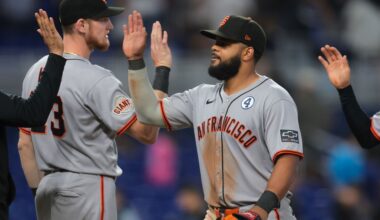 San Francisco Giants v Miami Marlins