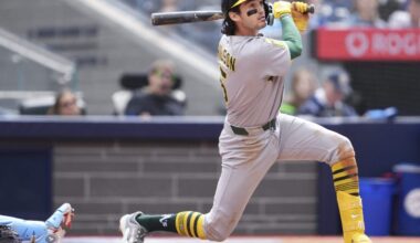 Trained since childhood to never swing and miss, A’s phenom Jacob Wilson raps out hit after hit