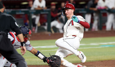 Pavin Smith #26 of the Arizona Diamondbacks...