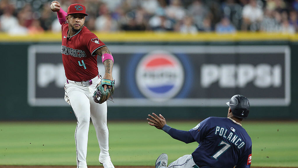 Infielder Ketel Marte #4 of the Arizona Diamondbacks