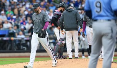 Tylor Megill makes costly error vs. Rays as Mets suffer rare series loss