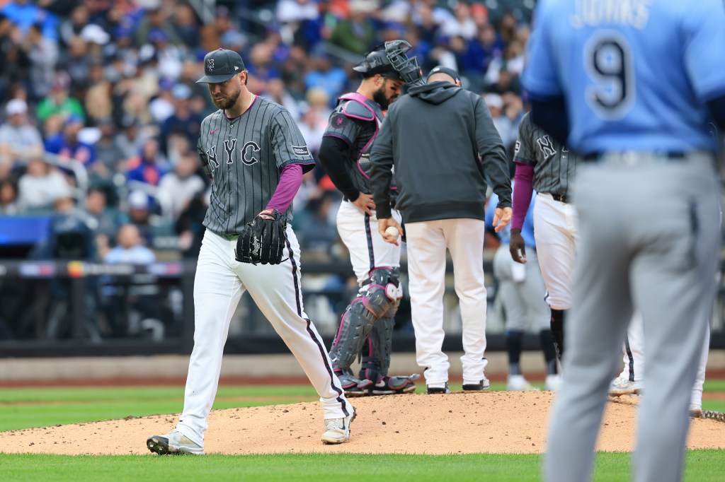 Tylor Megill makes costly error vs. Rays as Mets suffer rare series loss