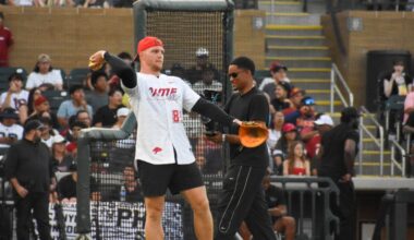 Trey McBride first pitch...