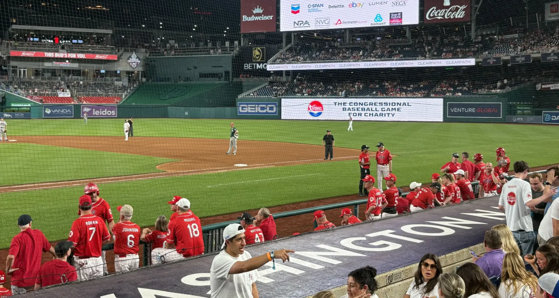 Republicans batter Democrats 13-2 for fifth consecutive Congressional Baseball Game win