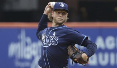 Rays’ Shane Baz gets emotional after Father’s Day win over Mets