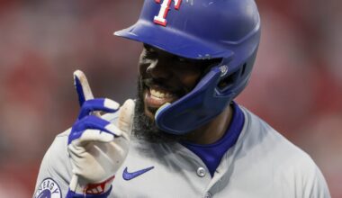 Adolis García’s revitalized bat is nice, but the Texas Rangers need his energy even more