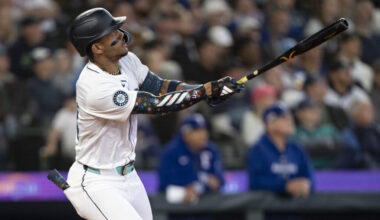 Julio Rodriguez Helped Off Field Following Apparent Injury