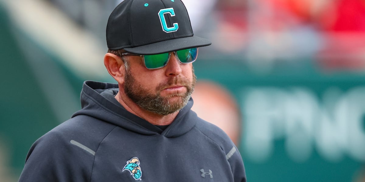 Baseball America tabs CCU baseball’s head coach as College Coach of the Year