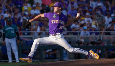 Kade Anderson throws complete shutout to open up MCWS Finals