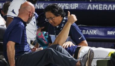 Rays say facial injuries won’t keep Hunter Bigge from 2025 return