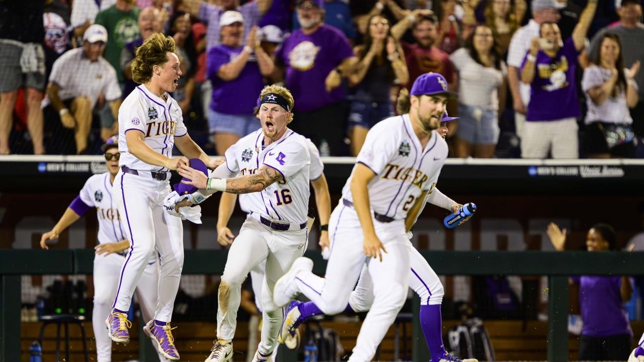 6 pivotal moments from the LSU vs. Arkansas Men's College World Series classic