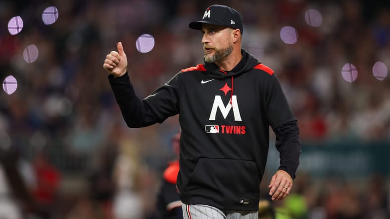 Rocco Baldelli - Minnesota Twins at Atlanta Braves