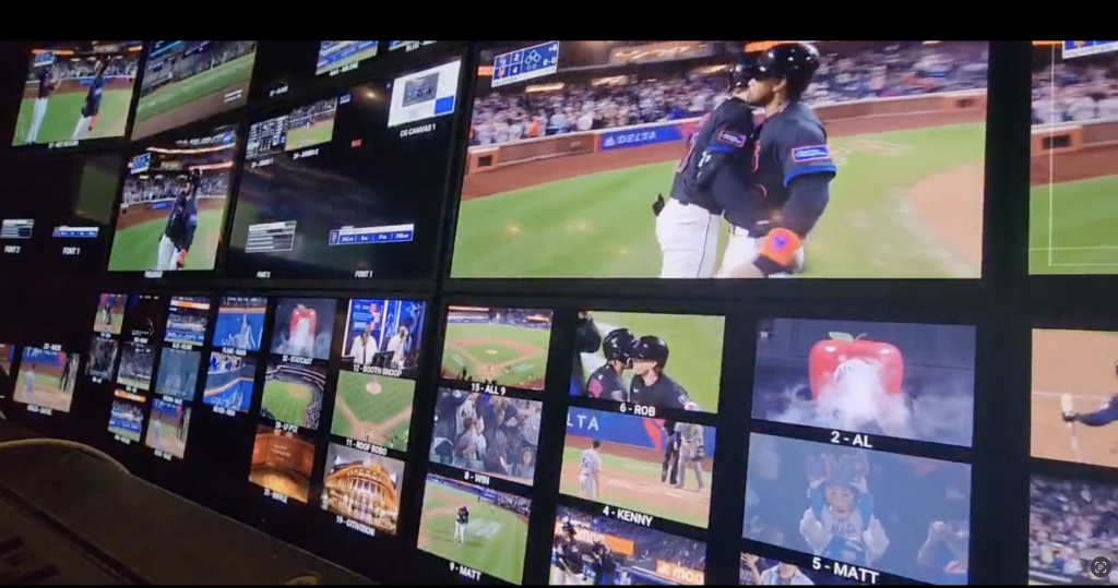 SNY director shares video from Mets production truck during game