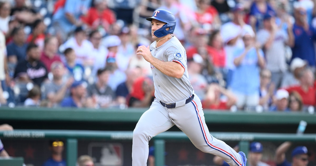 As Rangers close out Washington series, Wyatt Langford gets chance to ‘clear his head’