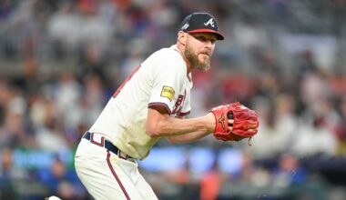 Atlanta Braves' Chris Sale out indefinitely with fractured left rib cage