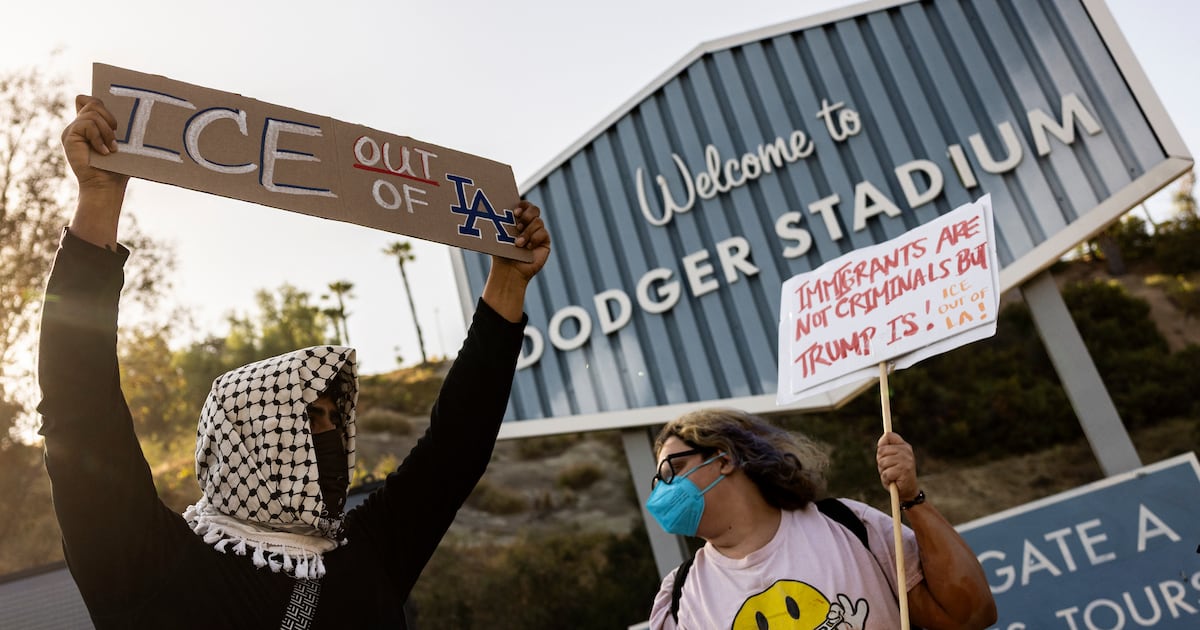 Immigration Goons Accused of ‘Straight Up Lying’ in L.A. Dodgers Bust Up