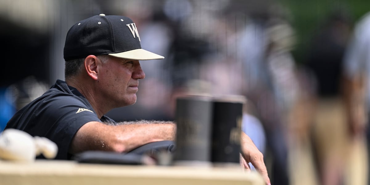 Wake Forest baseball coach apologizes for apparent homophobic slur at NCAA regional vs. Tennessee