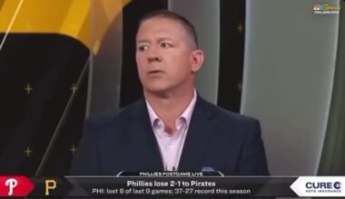 Ricky Bottalico goes off on Phillies 'pathetic display of offense'