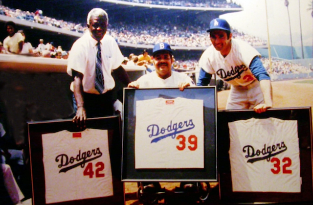 Roy Campanella, Sandy Koufax And Jackie Robinson Jersey Numbers Retired