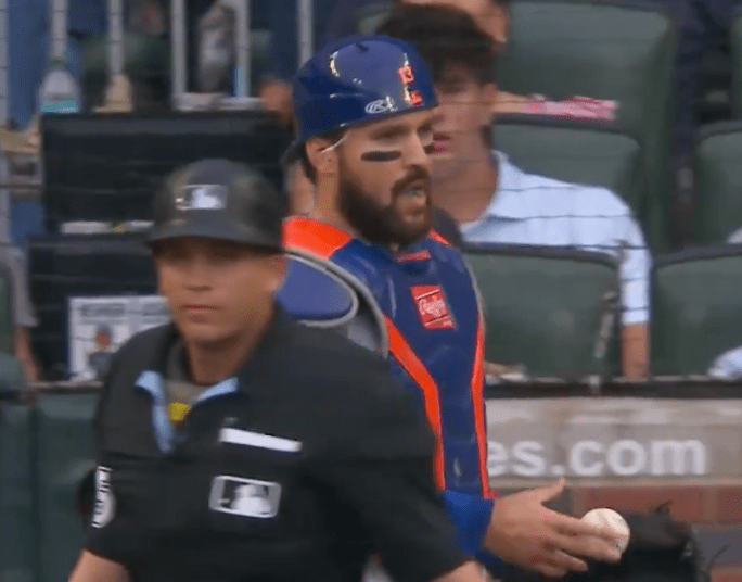 Luis Torrens cost the Mets a run on Wednesday night.