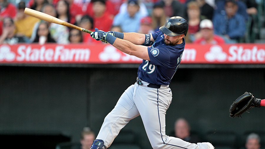 Seattle Mariners Cal Raleigh 25th home run 2025...