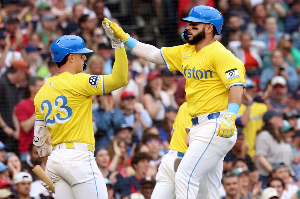 Boston bats have a blast ending 6-game losing streak in 15-1 Red Sox win