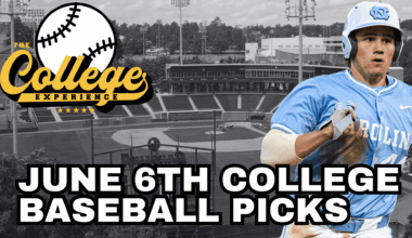 College Baseball Picks June 6th - NCAA Baseball Tournament Predictions